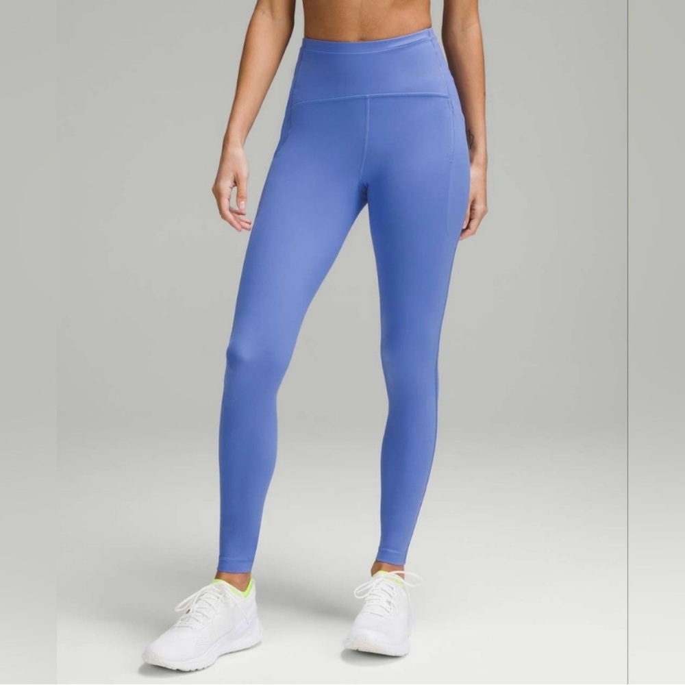 Lululemon Swift Speed High Rise Tight 28" in Wild Indigo. Pockets W5CX9S. EUC 2